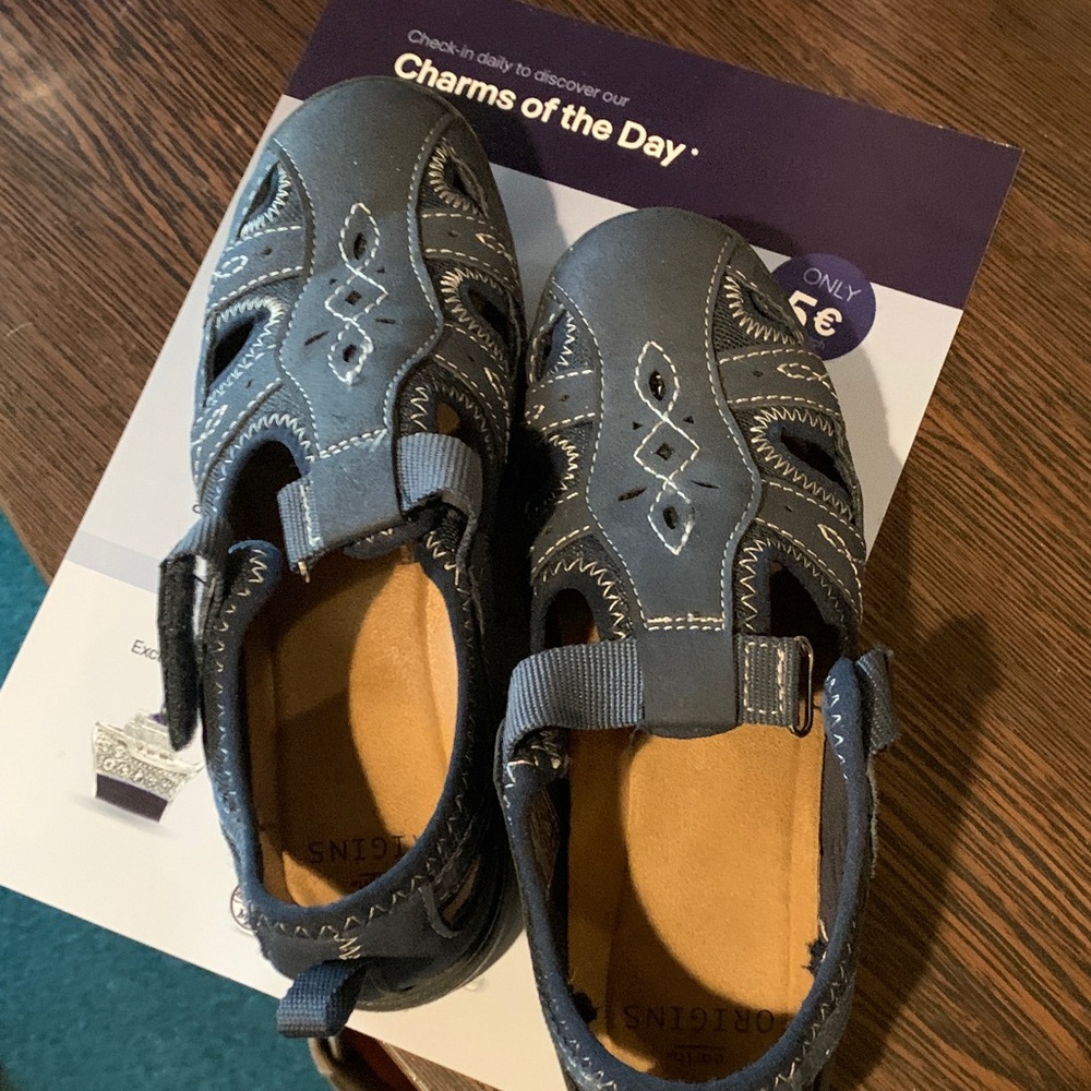 Earth Origins  Blue Sandals shoes